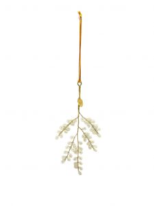 Branch white beads TI1023