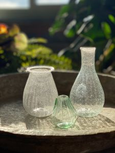 Vaas gerecycled glas DE0059