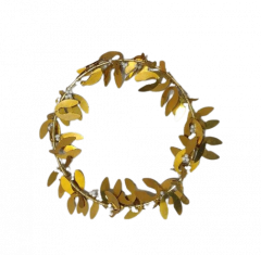 Mistletoe krans brass EW-5358