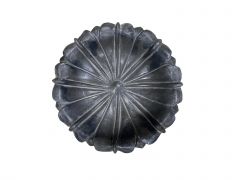 Black marble bowl L 