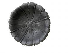 Black marble bowl M