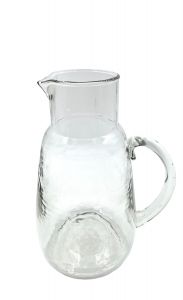 Karaf gehamerd glas WEL113